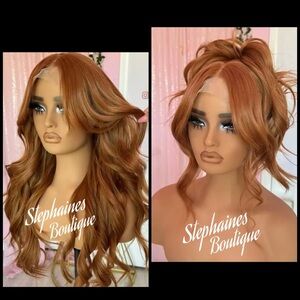 Human Hair Blended Lace Front Wig